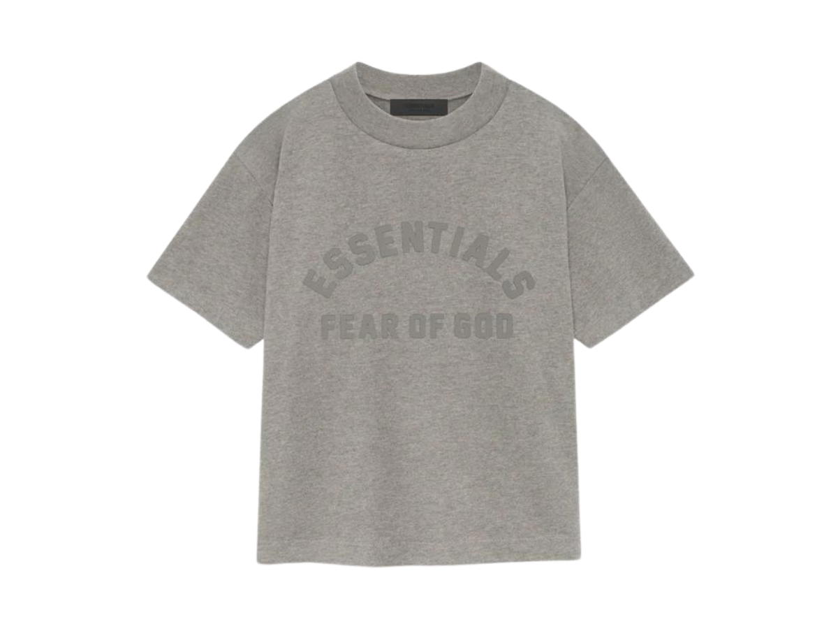 Fear of God Fear of God Kids Essentials SS Tee Heather Grey (SS24)