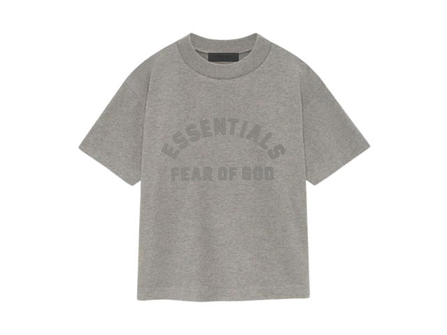 Fear of God Fear of God Kids Essentials SS Tee Heather Grey (SS24) - view 1