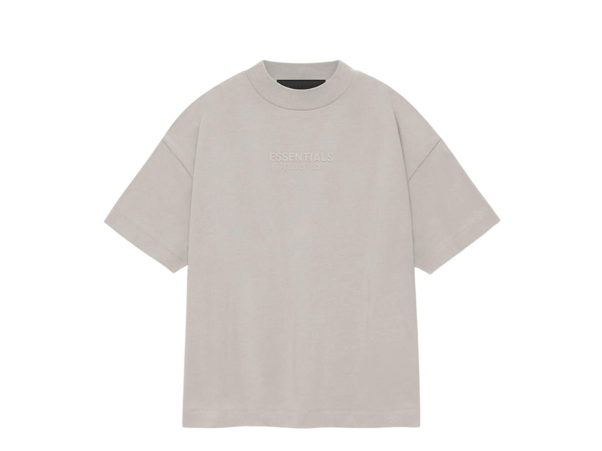 Fear of God Fear of God Kids Essentials Tee Silver Cloud (SS23)