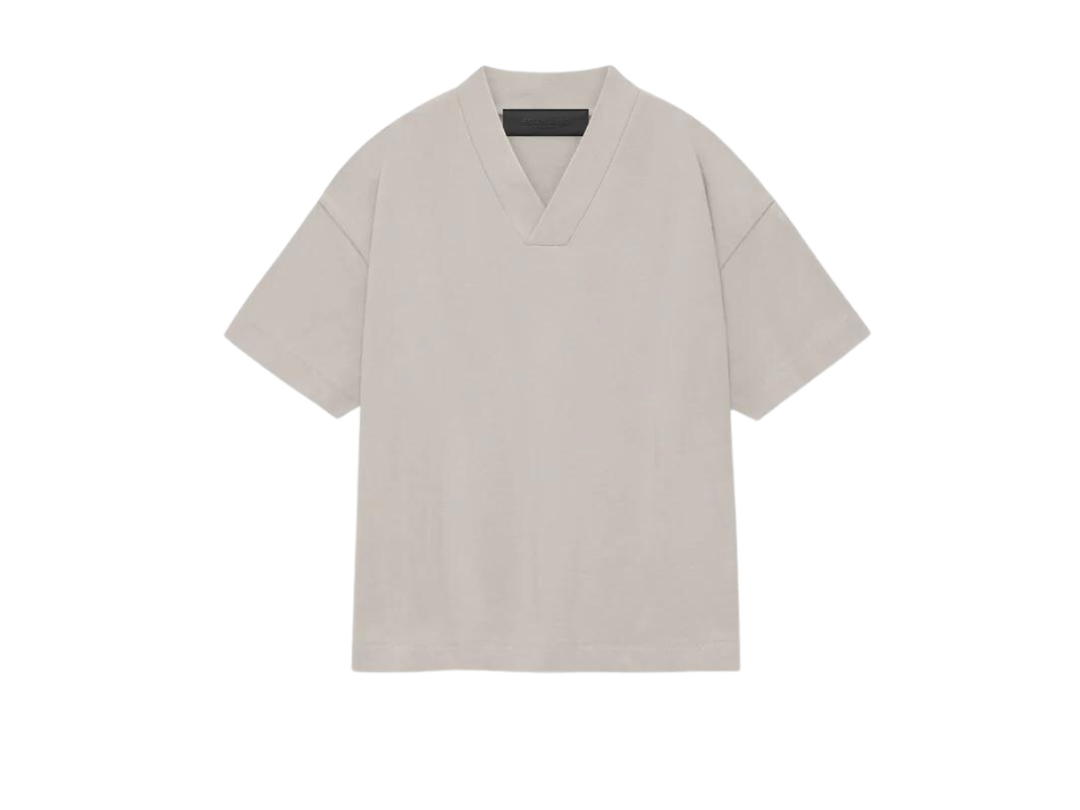 Fear of God Fear of God Kids Essentials V-Neck Silver Cloud