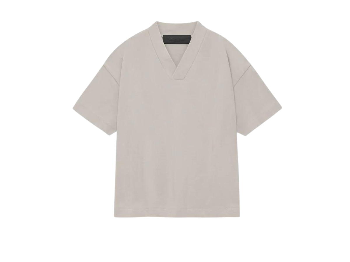 Fear of God Fear of God Kids Essentials V-Neck Silver Cloud