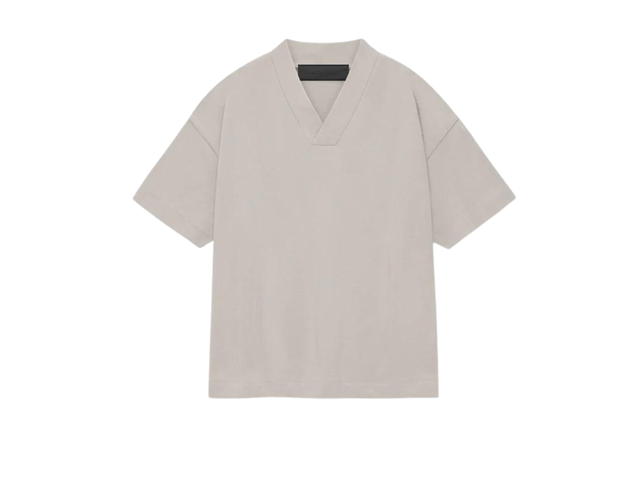 Fear of God Fear of God Kids Essentials V-Neck Silver Cloud - view 1