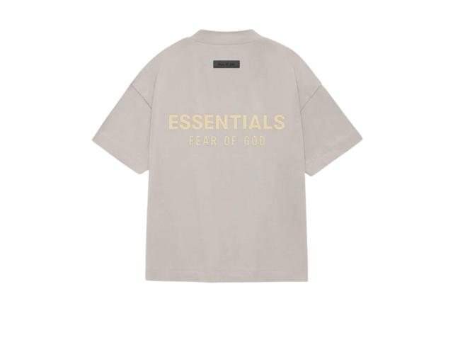 Fear of God Fear of God Kids Essentials V-Neck Silver Cloud - view 2
