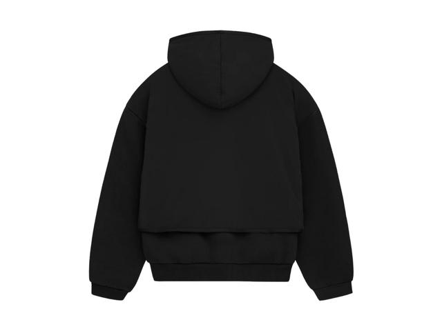 Fear of God Fear of God Essentials Nylon Fleece Hooded Sweater Jet Black/Jet Black (SP24) - view 2