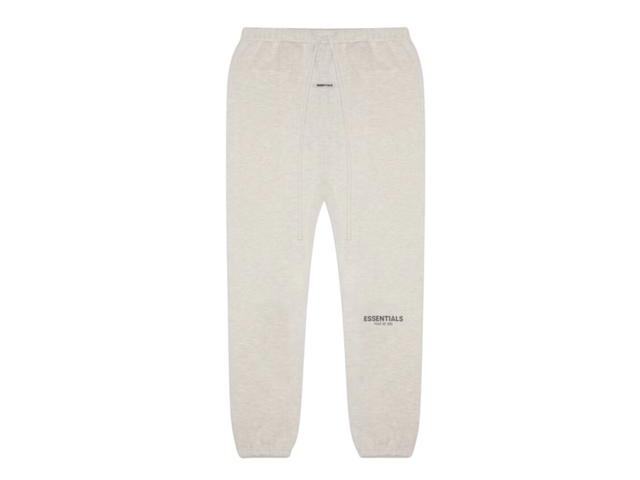 Fear of God Fear of God Essentials Sweatpants Oatmeal Heather SS20 - view 1