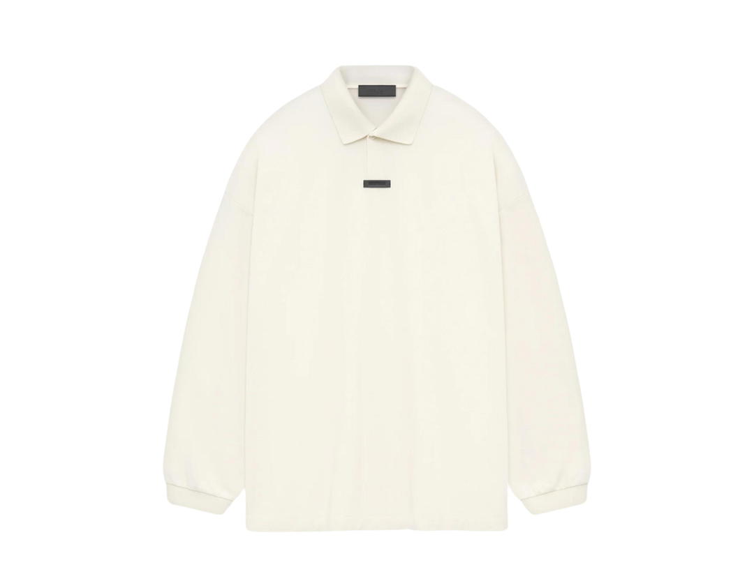 Fear of God Fear of God Essentials Pique Long Sleeve Polo Shell (FW24)