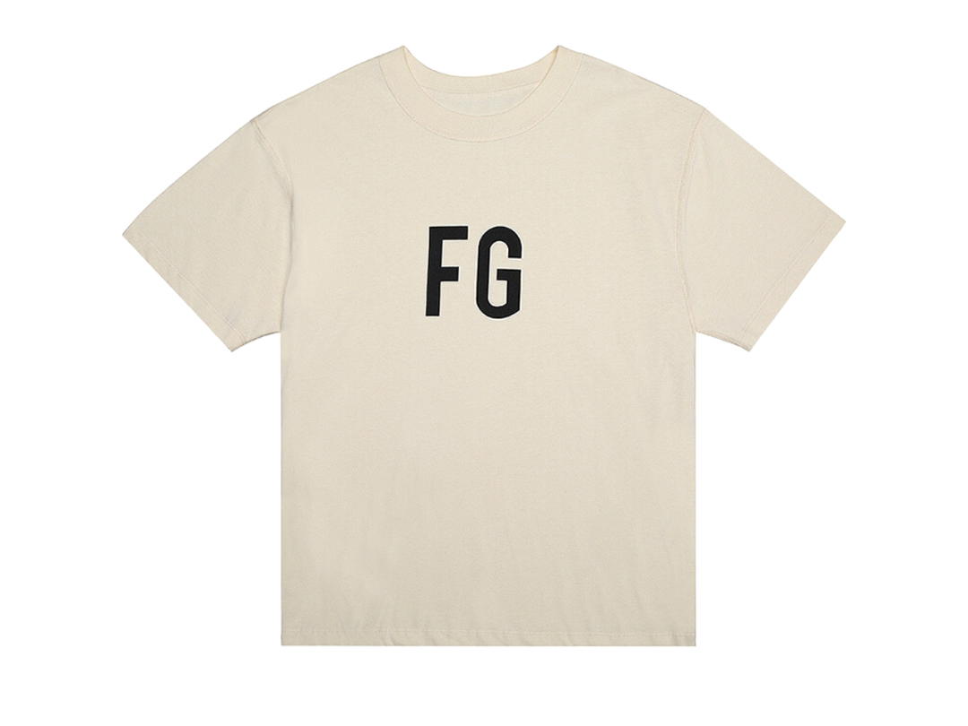 Fear of God Fear of God Ssense Exclusive FG T-shirt Cream-Off White