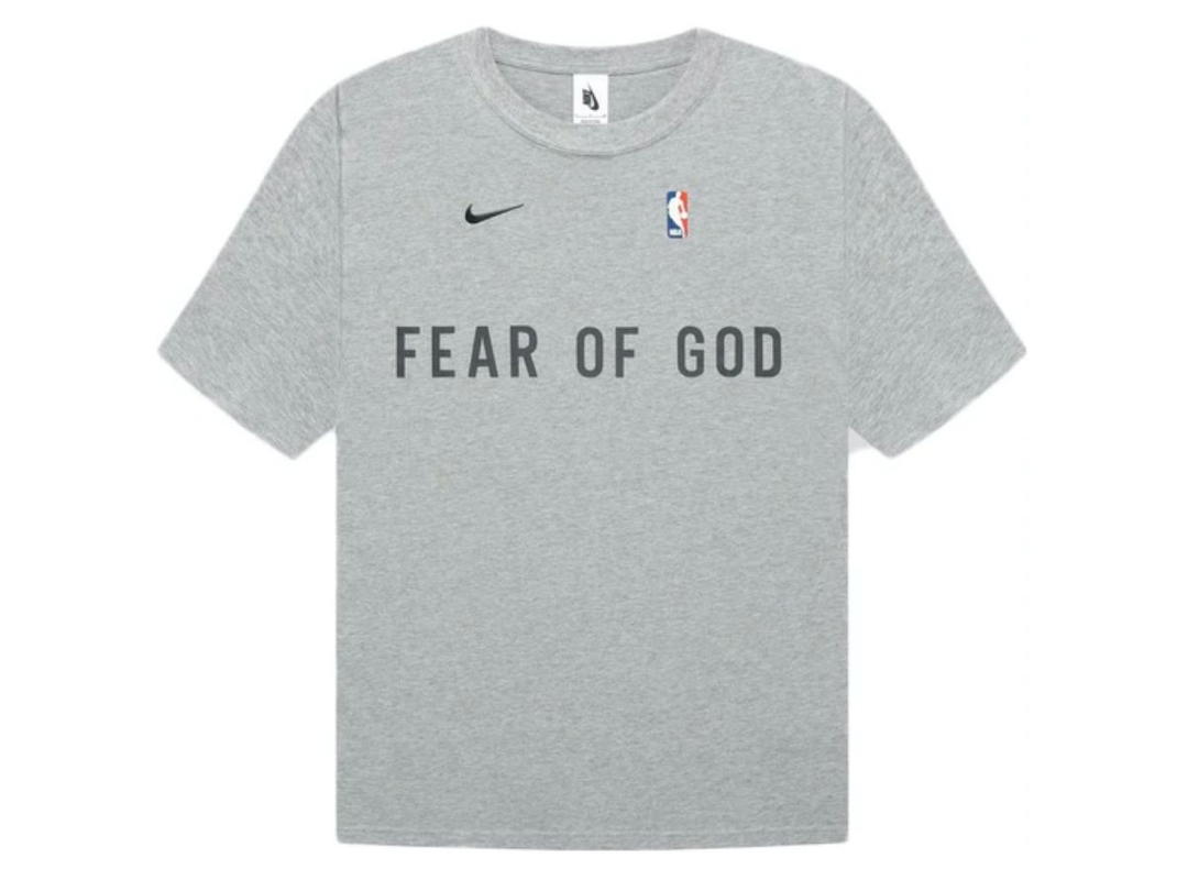 Nike FEAR OF GOD x Nike Warm Up T-Shirt Dark Heather Grey