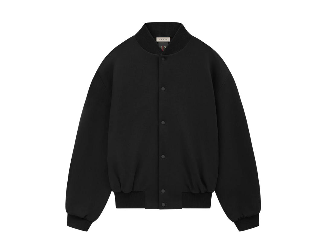 Fear of God Fear of God x Saint Mxxxxxx Saint Of God Varsity Jacket Black