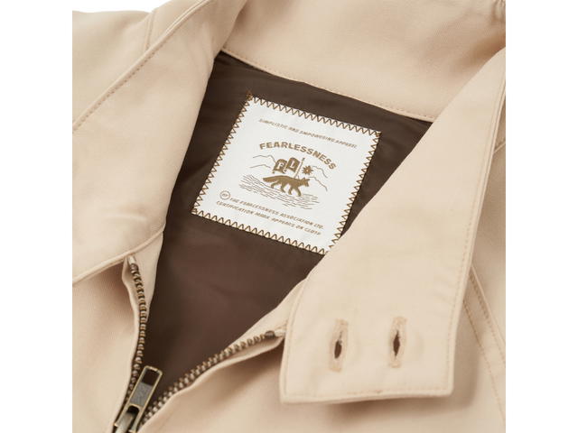 Fearlessness Fearlessness Golf Club Harrington Jacket Beige - view 3