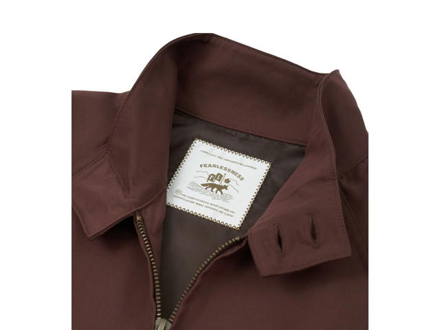 Fearlessness Fearlessness Golf Club Harrington Jacket Brown - view 3