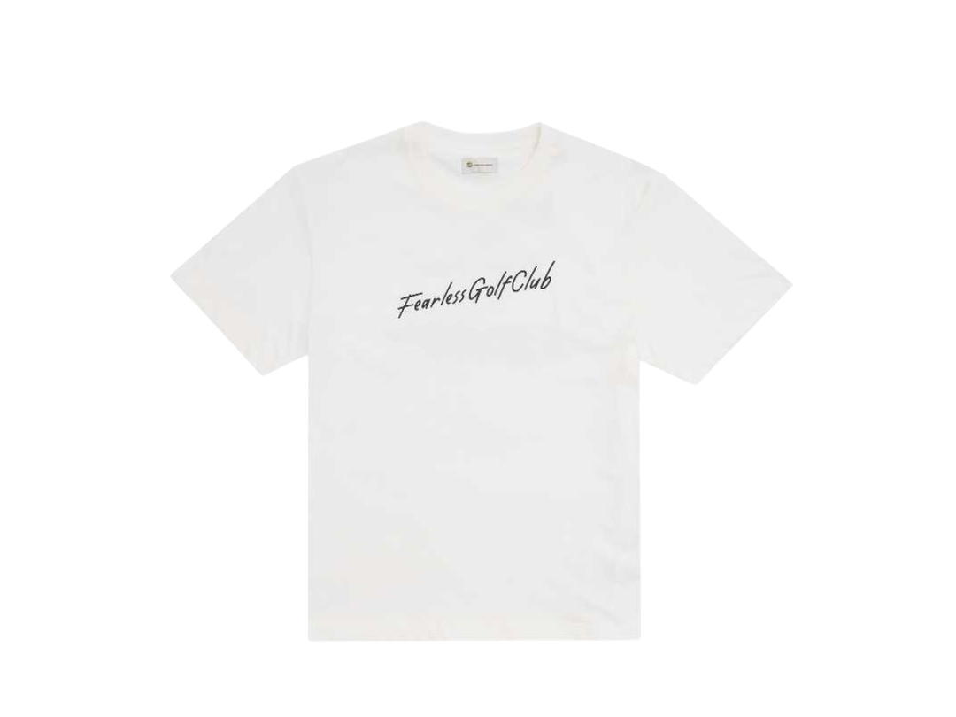 Fearlessness FEARLESSNESS GOLF CLUB THE RIGHT TIME TO SWING T-SHIRT WHITE