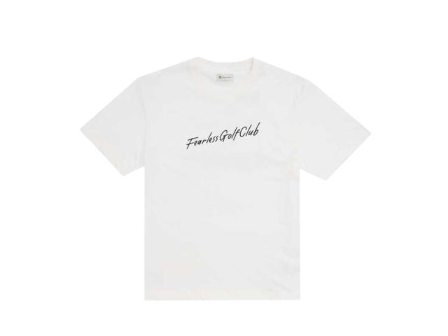 Fearlessness FEARLESSNESS GOLF CLUB THE RIGHT TIME TO SWING T-SHIRT WHITE - view 1