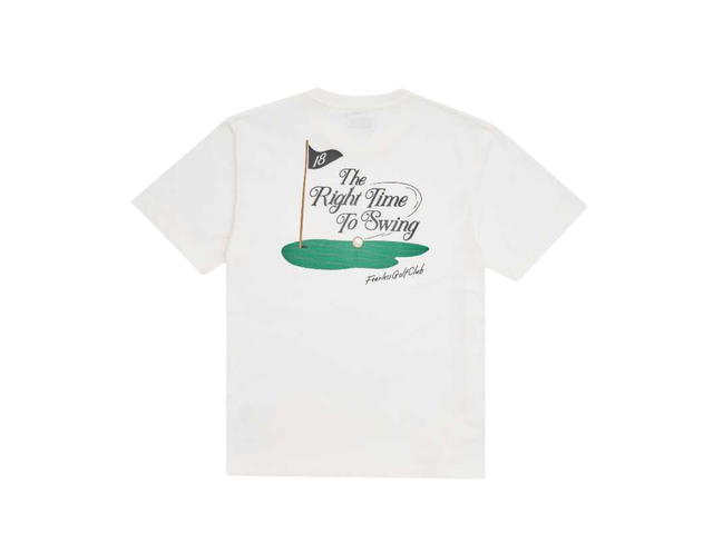 Fearlessness FEARLESSNESS GOLF CLUB THE RIGHT TIME TO SWING T-SHIRT WHITE - view 2