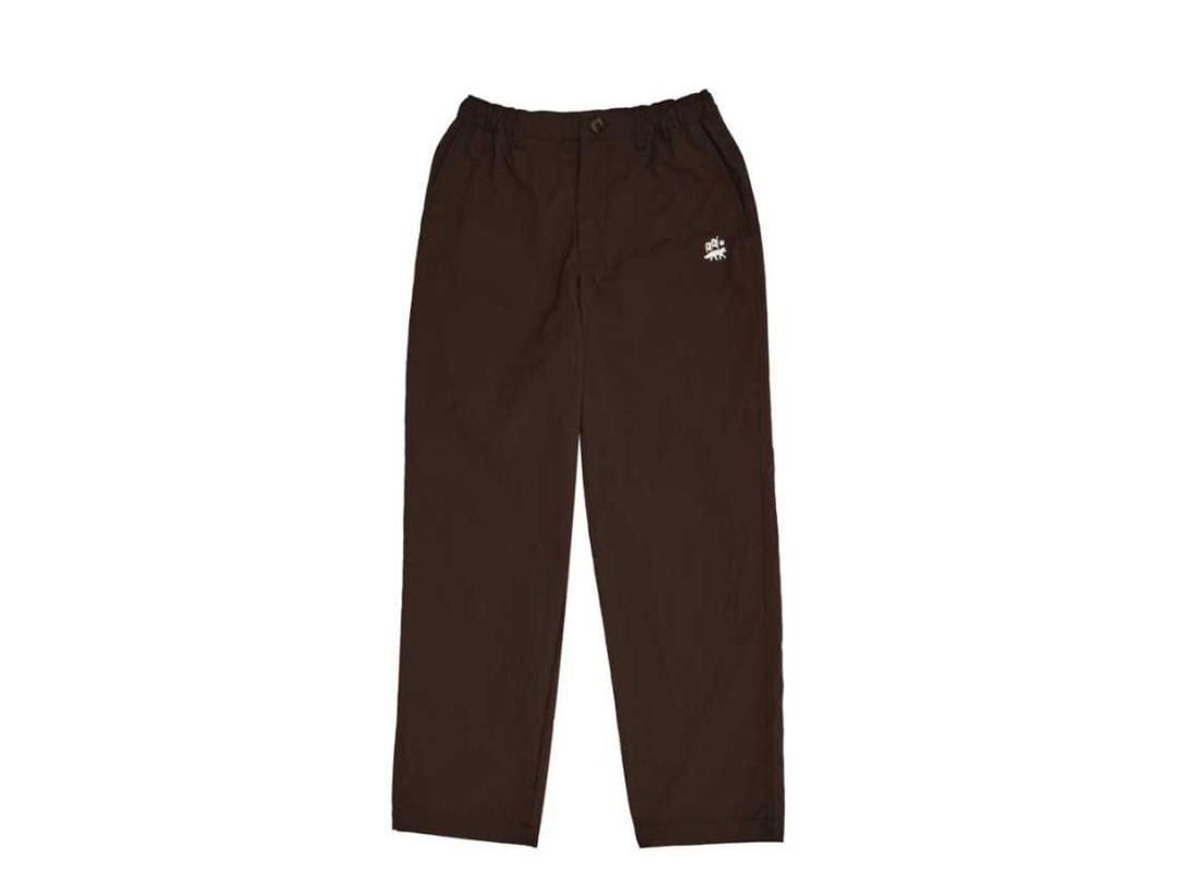 Fearlessness FEARLESSNESS NYLON LONG PANTS BROWN