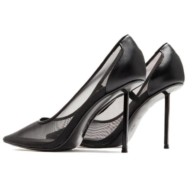 Kith KITH Leather Slim Heel High Heels Women's Black - view 4
