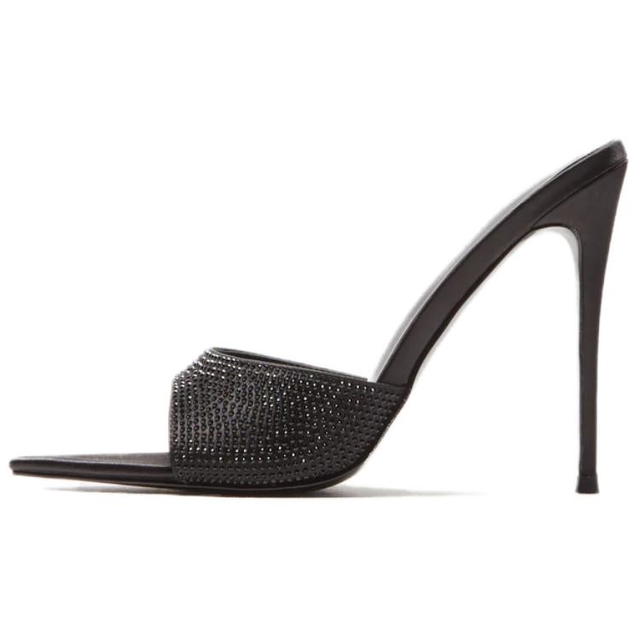 Kith KITH Leather Slim Heel High Heels Women's Black - view 1