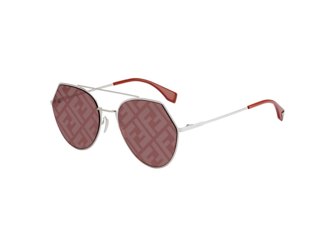Fendi Fendi Palladium Sunglasses Brown