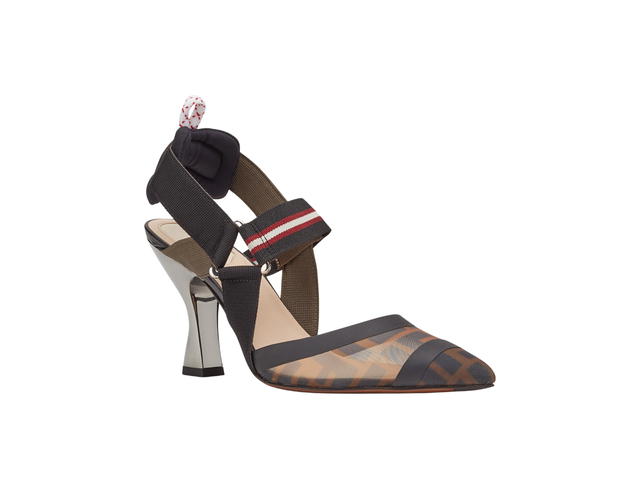 Fendi Fendi Colibri Slingback Pump Tabacco (W) - view 2
