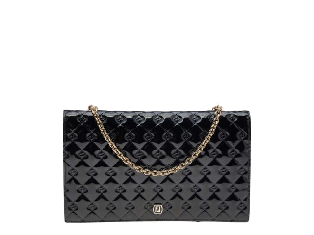 Fendi Fendi Fendilicious Wallet On Chain Black - view 1
