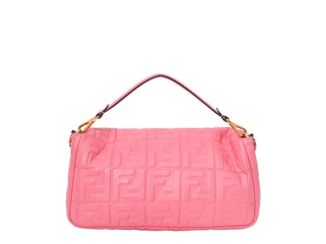 Fendi Fendi Large Baguette Bag Pink - view 2