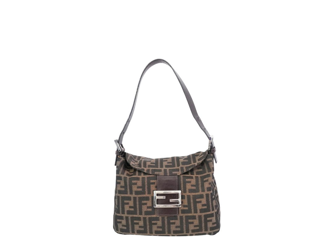 Fendi Fendi Zucca Baguette Bag Brown