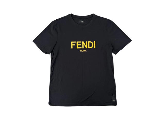 Fendi Fendi Roma T-Shirt Musta Black - view 1