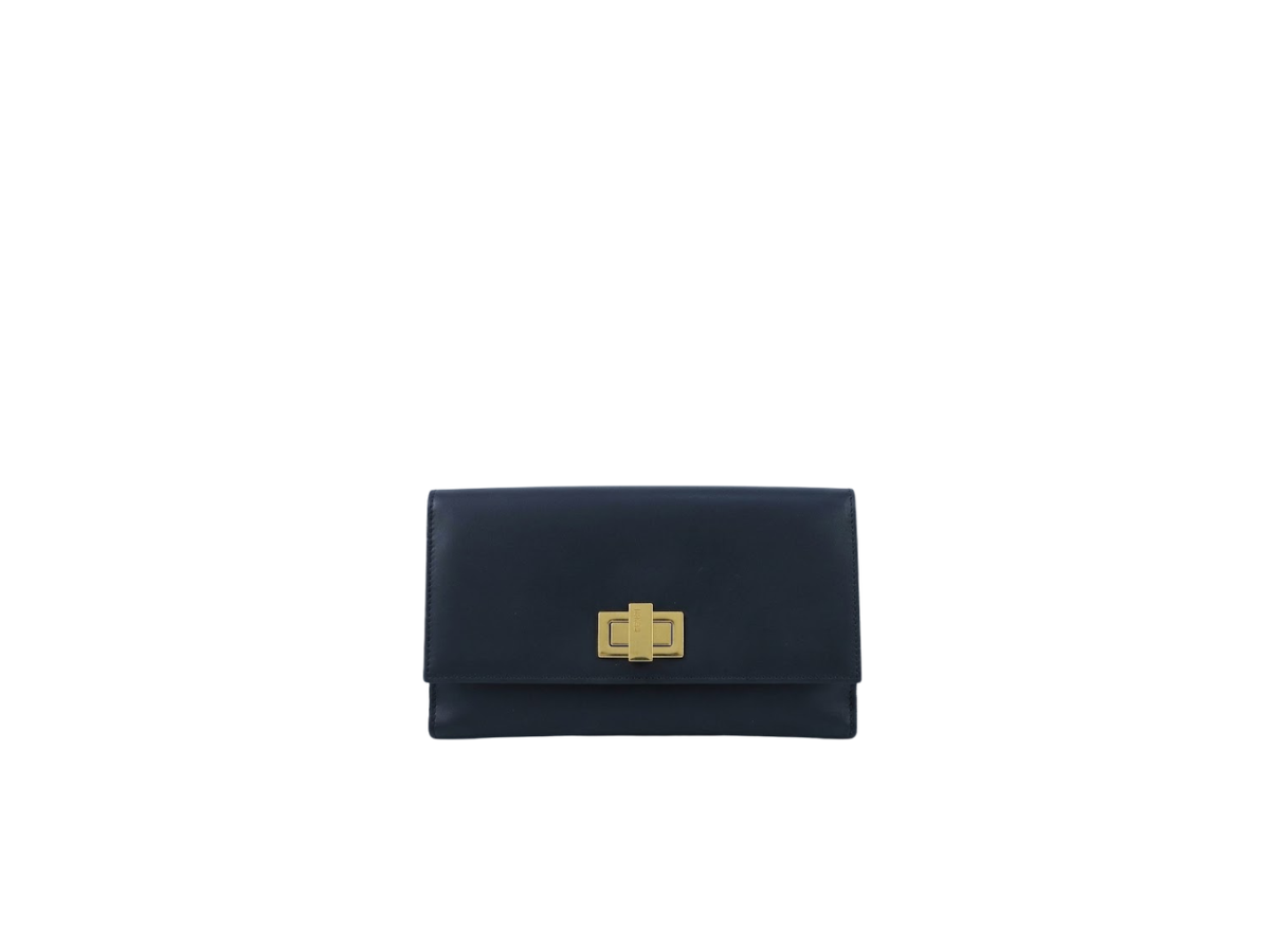 Fendi Fendi Peekaboo Continental Wallet Black