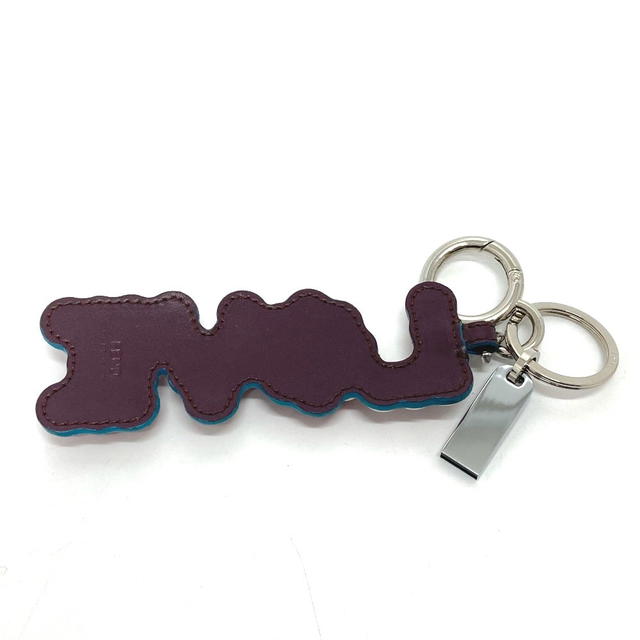 Fendi FENDI 12473513 logo With studs USB Key ring charm Key Holder Multicolore - view 2