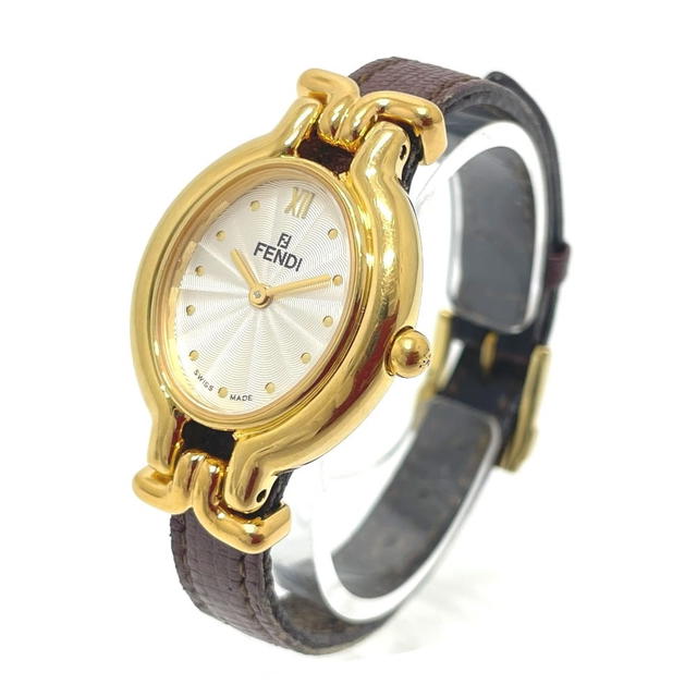 Fendi FENDI 640L Change belt 5 colors Wristwatch SS / leather Multicolore x GoldHW - view 2