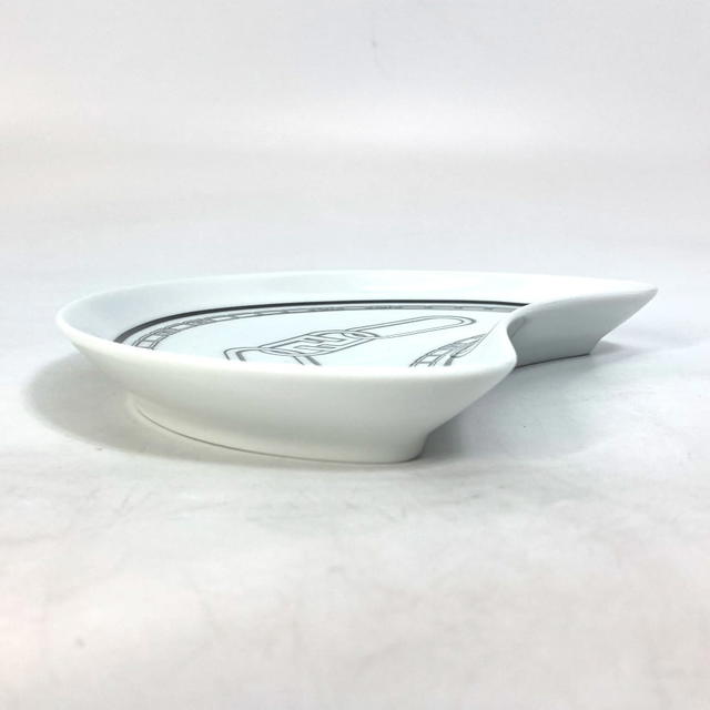 Fendi FENDI 7AC048 Porcelain Tableware Orlock Crescent Plate aperitif plate Unused - view 3