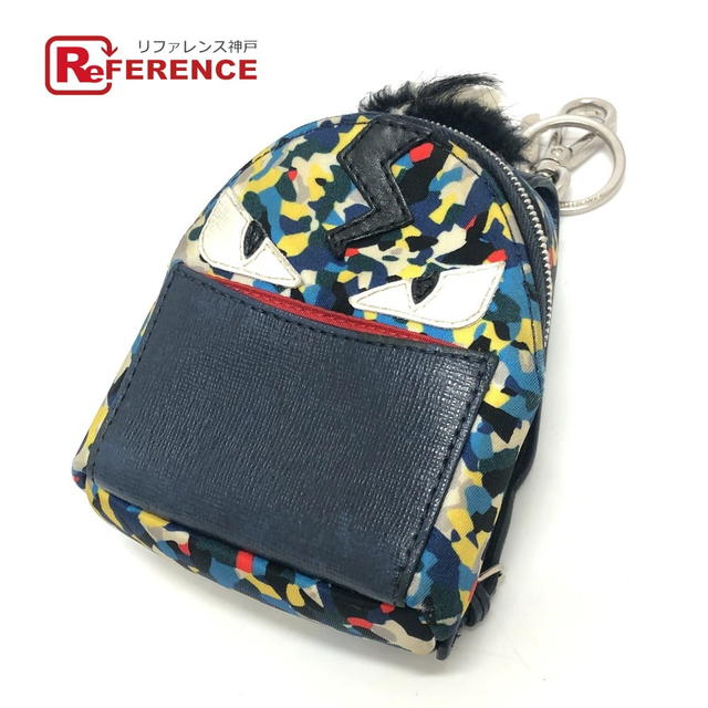 Fendi FENDI 7AR432 monster Backpack Key Holder blue/Multicolore - view 1