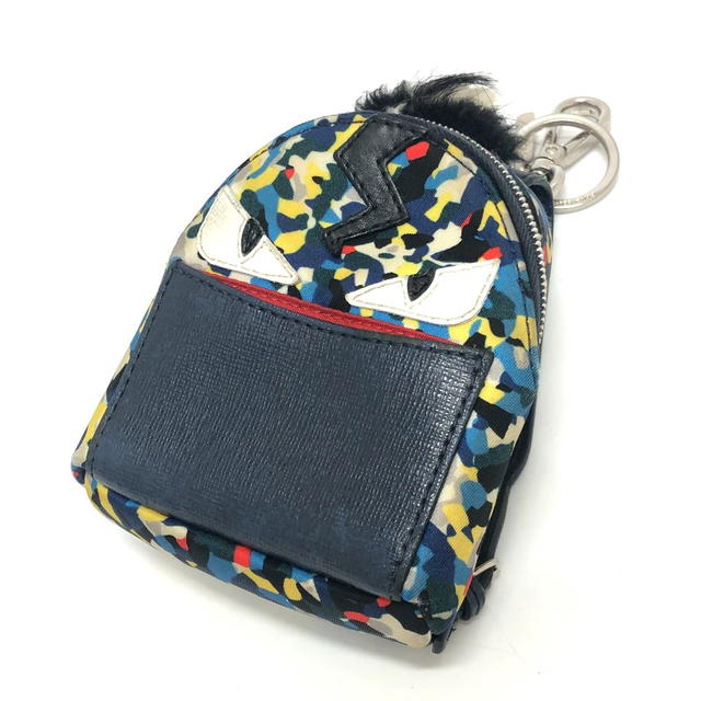 Fendi FENDI 7AR432 monster Backpack Key Holder blue/Multicolore - view 2