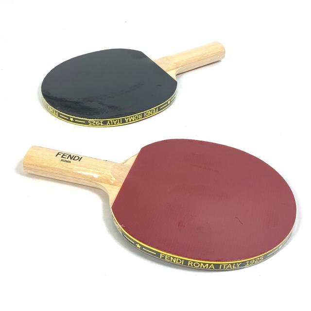 Fendi FENDI 7AS070AJJ4F1HR8 Zucca Table Tennis ping pong racket case 3 balls full set - view 2