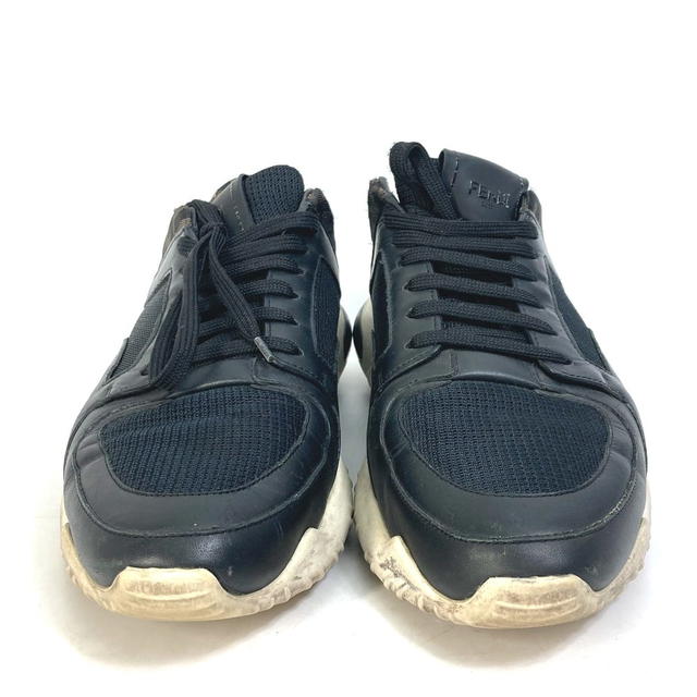 Fendi FENDI 7E1304 Dadd sneakers Zucca mesh Shoelace sneakers Leather Brown/Black - view 2