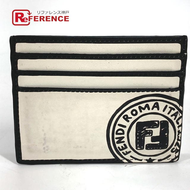 Fendi FENDI 7M0164 Joshua Vides Collaboration logo Pass Case Card Case Card Case - view 1