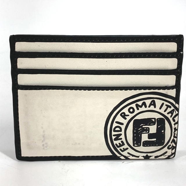 Fendi FENDI 7M0164 Joshua Vides Collaboration logo Pass Case Card Case Card Case - view 2