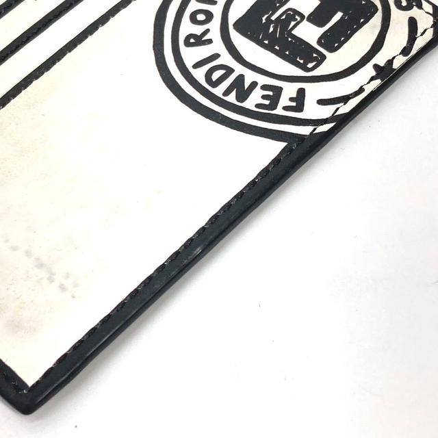 Fendi FENDI 7M0164 Joshua Vides Collaboration logo Pass Case Card Case Card Case - view 5