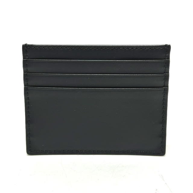 Fendi FENDI 7M0164 logo Business Card Holder Pass Case Card Case Leather Black Unused - view 3