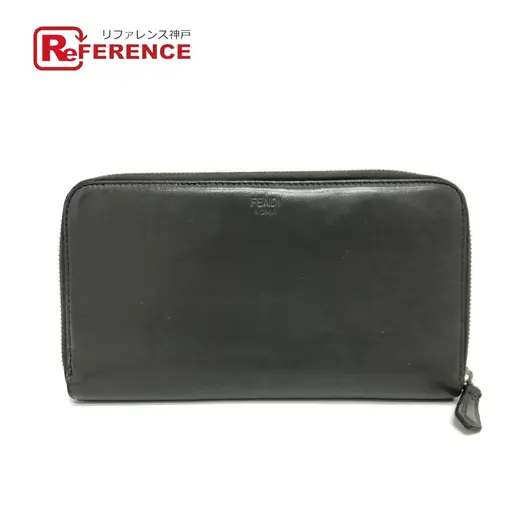 Buy FENDI 7M0276 Zucca pattern travel wallet Long Wallet Leather gray at Sasom – Authentic and Ready to Ship