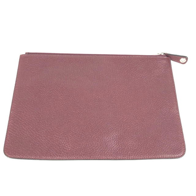 Fendi FENDI 7N0078 Pouch Telephone Design Clutch bag Leather BrownBased - view 3