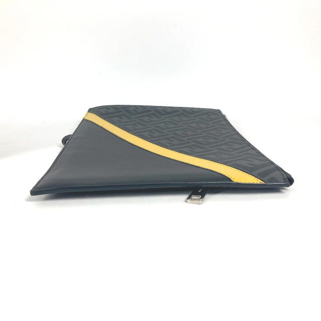 Fendi FENDI 7N0110 Flat slim Diagonal Zucca Pouch Clutch bag - view 5