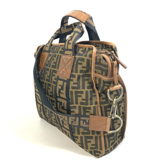 Fendi FENDI 7VA158 Zucca FF pattern Hand Bag 2WAY bag Shoulder Bag Tote Bag - view 4