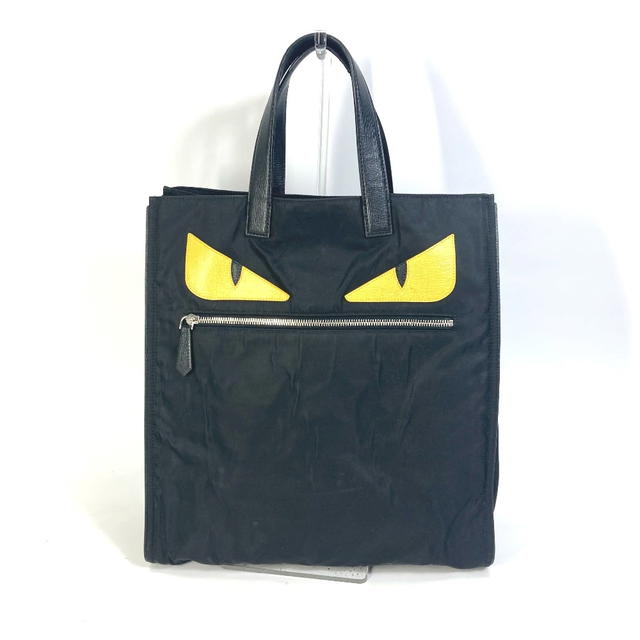 Fendi FENDI 7VA367 Monster Bugs Bag Tote Bag Nylon Black/yellow - view 1