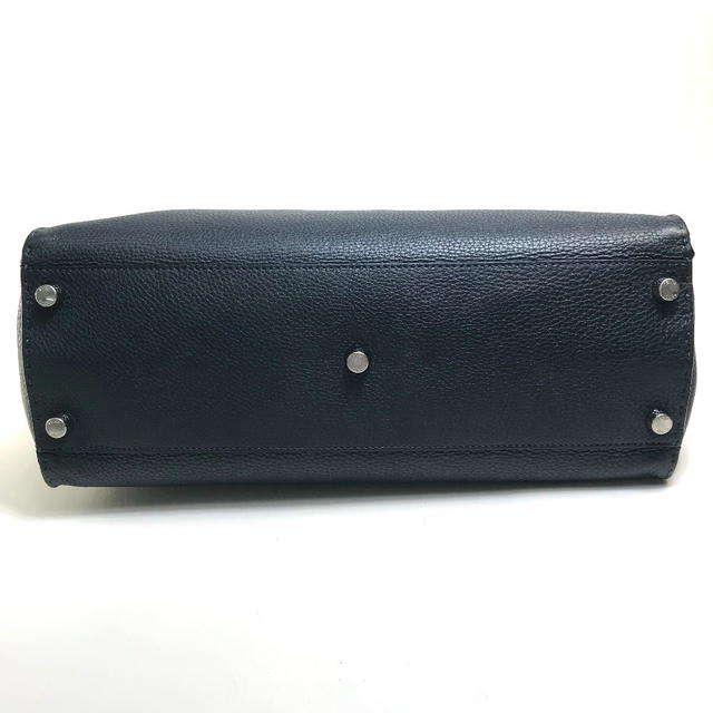 Fendi FENDI 7VA388 Selleria Peekaboo 2WAY Shoulder Bag Business bag Navy x Blue - view 4