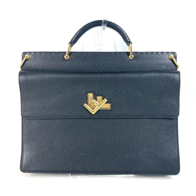 Fendi FENDI 7VA462 Hand Bag Tote Bag Briefcase Double Face Selleria FF Business bag - view 2