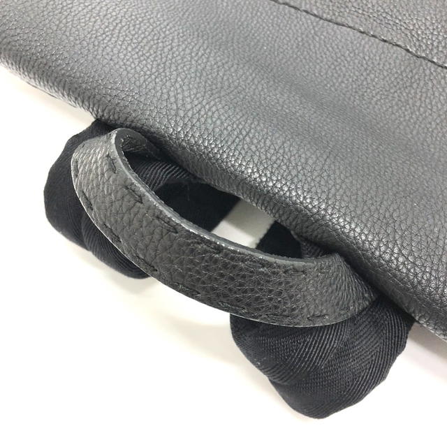 Fendi FENDI 7VZ011 Backpack Leather Black/SilverHardware - view 4