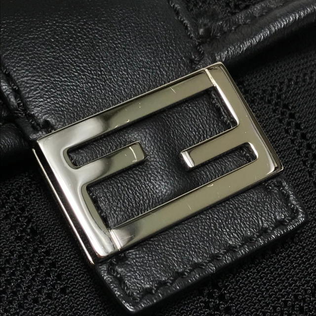 Fendi FENDI 7VZ049 Zucca FF pattern Cross body bag Shoulder Bag Fabric/Leather Black - view 5