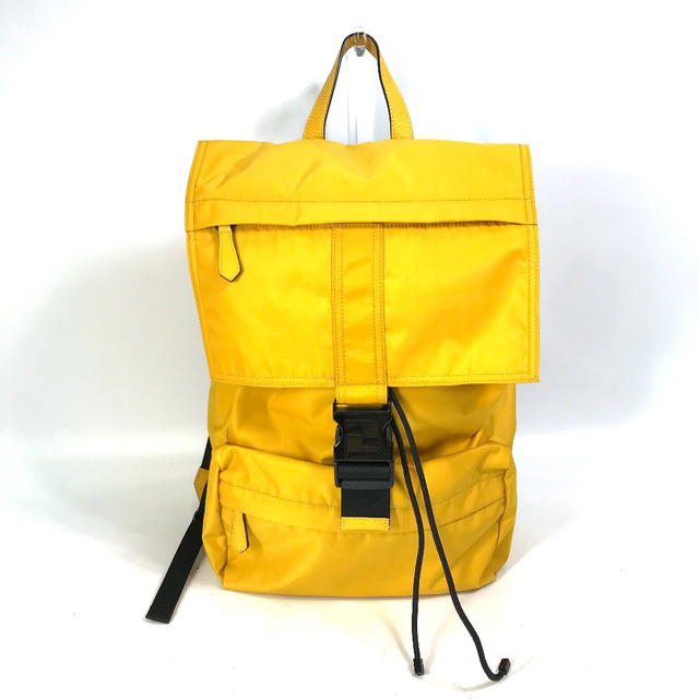 Fendi FENDI 7VZ066 Fendines backpack bag Backpack Nylon / Leather yellow - view 2