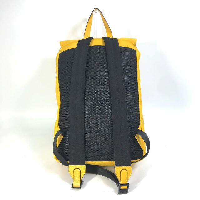 Fendi FENDI 7VZ066 Fendines backpack bag Backpack Nylon / Leather yellow - view 3